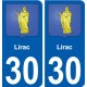 30 Penmarch blason autocollant plaque stickers ville