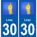 29 Penmarch stemma adesivo piastra adesivi città