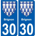 29 de Penmarch escudo de armas de la etiqueta engomada de la placa de pegatinas de la ciudad