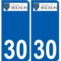 29 de Penmarch logotipo de la etiqueta engomada de la placa de pegatinas de la ciudad