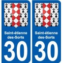 30 Penmarch blason autocollant plaque stickers ville