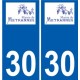 30 Penmarch logo autocollant plaque stickers ville