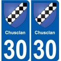 30 Penmarch blason autocollant plaque stickers ville
