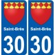 30 Penmarch blason autocollant plaque stickers ville
