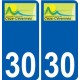30 Penmarch logo autocollant plaque stickers ville