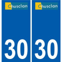 29 de Penmarch logotipo de la etiqueta engomada de la placa de pegatinas de la ciudad