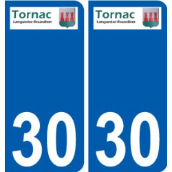 30 Penmarch logo autocollant plaque stickers ville