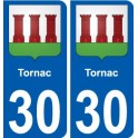 30 Penmarch blason autocollant plaque stickers ville
