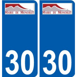 30 Penmarch logo autocollant plaque stickers ville