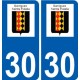 29 de Penmarch logotipo de la etiqueta engomada de la placa de pegatinas de la ciudad