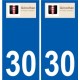 29 de Penmarch logotipo de la etiqueta engomada de la placa de pegatinas de la ciudad