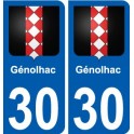 29 Penmarch stemma adesivo piastra adesivi città