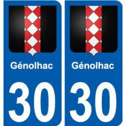 29 Penmarch stemma adesivo piastra adesivi città