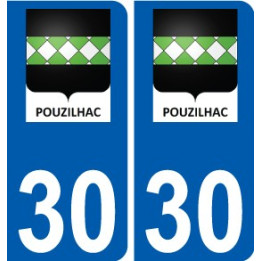 30 Penmarch logo autocollant plaque stickers ville