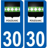 29 Penmarch logo sticker plate stickers city