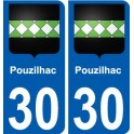 30 Penmarch blason autocollant plaque stickers ville
