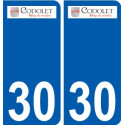 29 de Penmarch logotipo de la etiqueta engomada de la placa de pegatinas de la ciudad