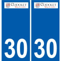 29 Penmarch logo adesivo piastra adesivi città