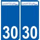 30 Penmarch logo autocollant plaque stickers ville