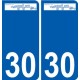 30 Penmarch logo autocollant plaque stickers ville