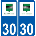 30 Penmarch logo autocollant plaque stickers ville