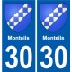 30 Penmarch blason autocollant plaque stickers ville
