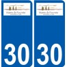 29 Penmarch logo sticker plate stickers city
