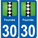 30 Penmarch blason autocollant plaque stickers ville