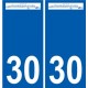 30 Penmarch logo autocollant plaque stickers ville
