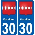 30 Penmarch blason autocollant plaque stickers ville