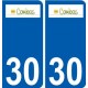 29 Penmarch logo sticker plate stickers city