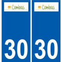 29 Penmarch logo adesivo piastra adesivi città
