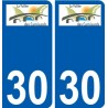 29 Penmarch logo sticker plate stickers city