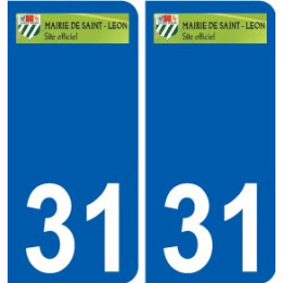31 Penmarch logotipo de la etiqueta engomada de la placa de pegatinas de la ciudad