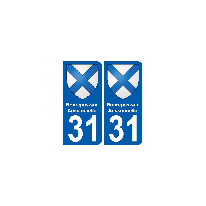 31 Penmarch escudo de armas de la etiqueta engomada de la placa de pegatinas de la ciudad