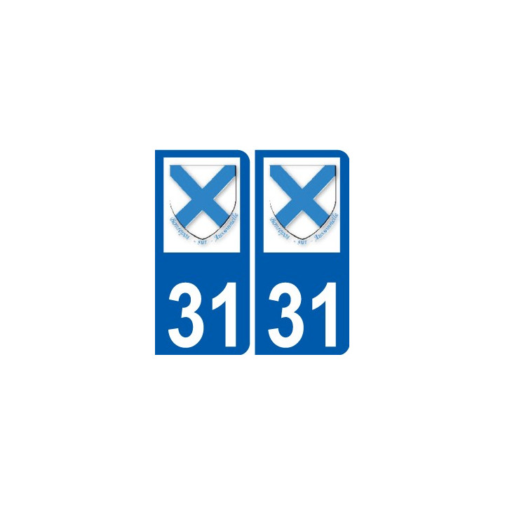 31 Penmarch logo sticker plate stickers city