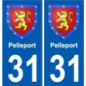 31 Penmarch stemma adesivo piastra adesivi città