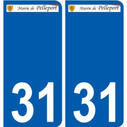 31 Penmarch logo autocollant plaque stickers ville