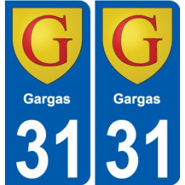 31 Penmarch escudo de armas de la etiqueta engomada de la placa de pegatinas de la ciudad