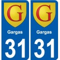 31 Penmarch blason autocollant plaque stickers ville