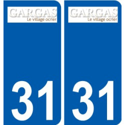 31 Penmarch logotipo de la etiqueta engomada de la placa de pegatinas de la ciudad