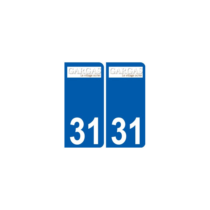 31 Penmarch logo sticker plate stickers city
