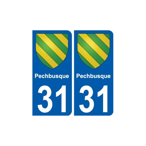 31 Penmarch stemma adesivo piastra adesivi città