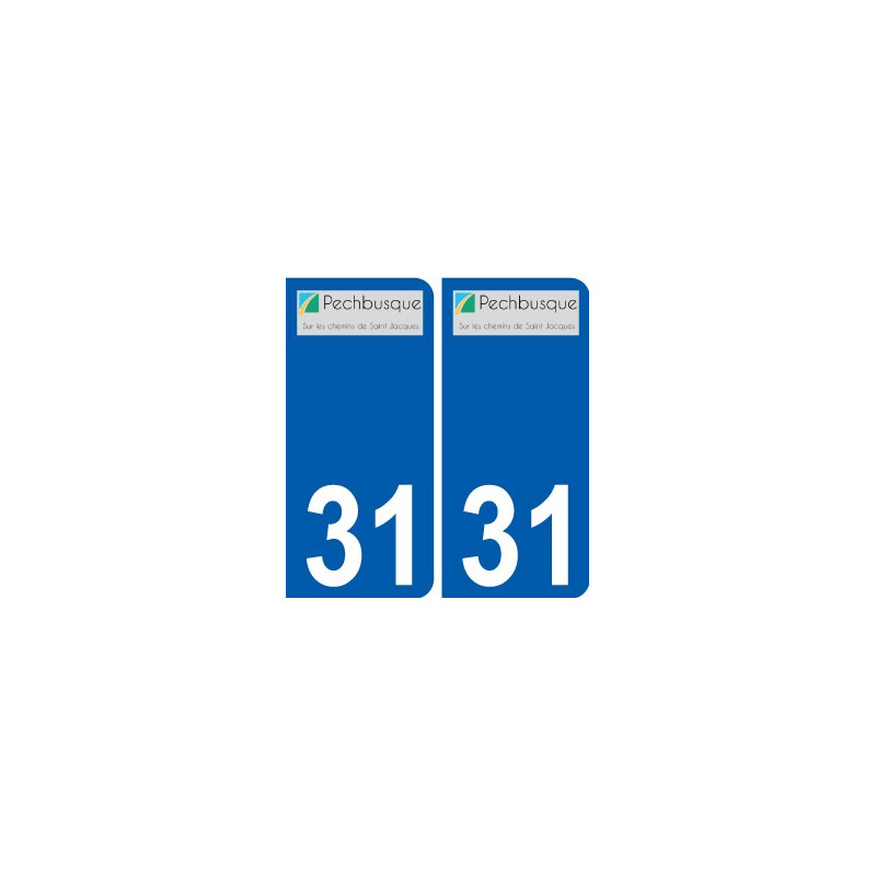 31 Penmarch logo adesivo piastra adesivi città