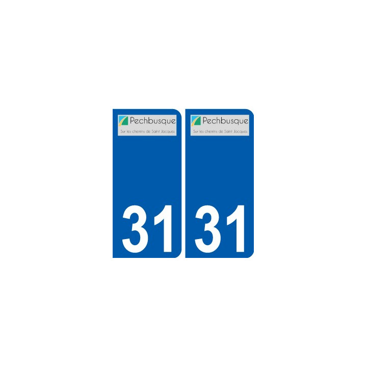 31 Penmarch logo sticker plate stickers city