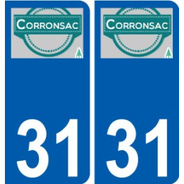 31 Penmarch logotipo de la etiqueta engomada de la placa de pegatinas de la ciudad