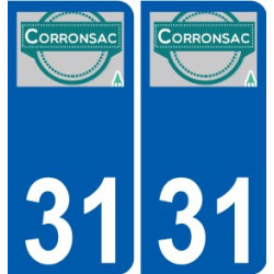 31 Penmarch logotipo de la etiqueta engomada de la placa de pegatinas de la ciudad