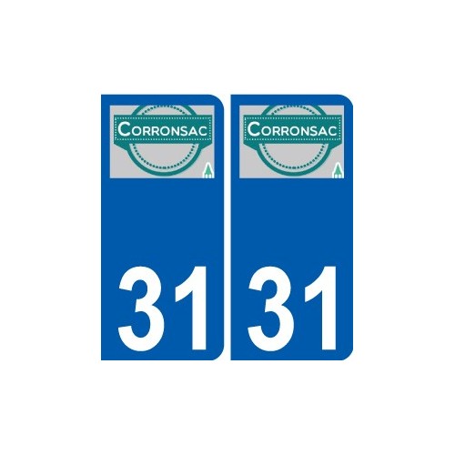 31 Penmarch logotipo de la etiqueta engomada de la placa de pegatinas de la ciudad
