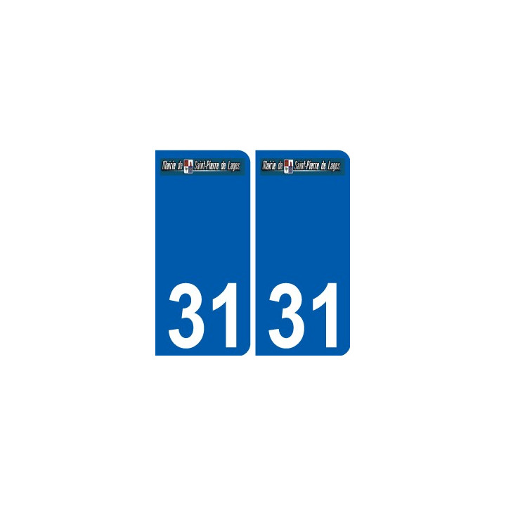 31 Penmarch logotipo de la etiqueta engomada de la placa de pegatinas de la ciudad