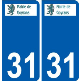 31 Penmarch logo sticker plate stickers city